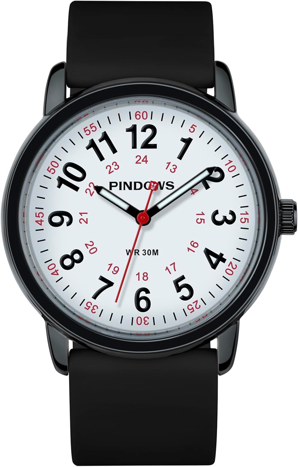Detalle 2 de PINDOWS Analog-Quarzuhr 30 m wasserdicht