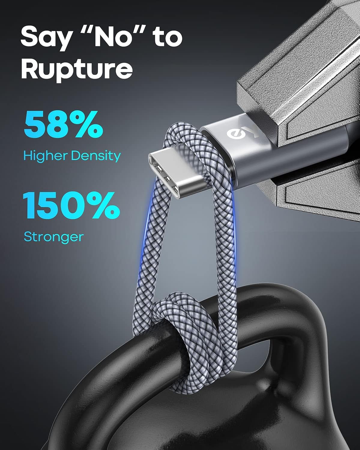 Thumbnail 6 de eyjiew USB C Charger Cable 1m 5-Pack