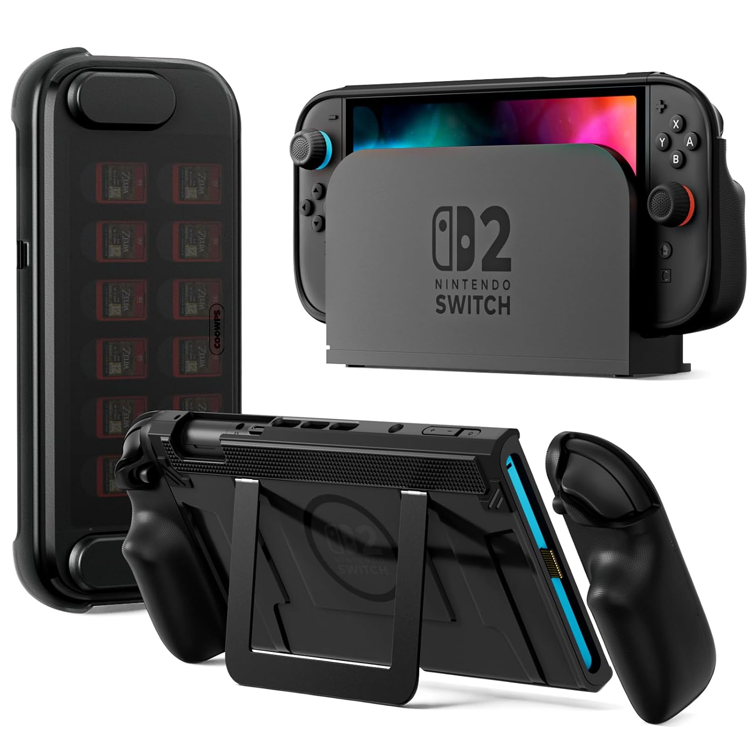 Detalle de COOWPS P2 Switch 2 Protective Case