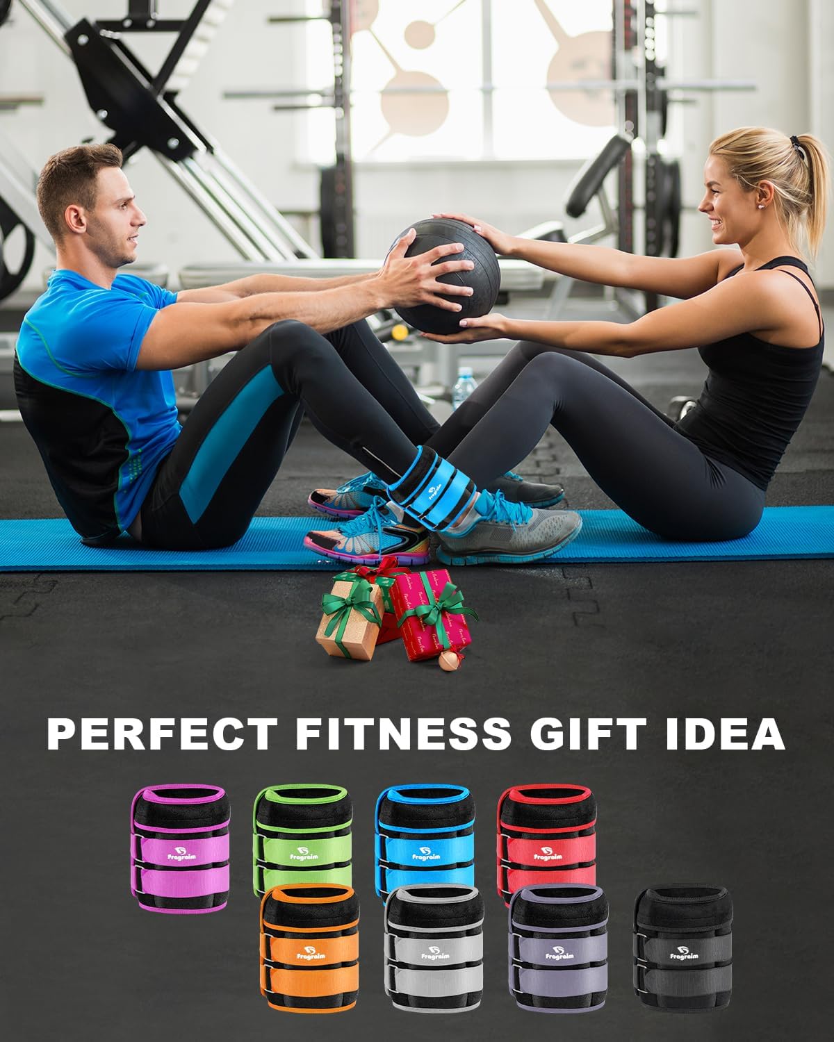 Thumbnail 5 de Adjustable Ankle Weights 2–20 lbs Pair