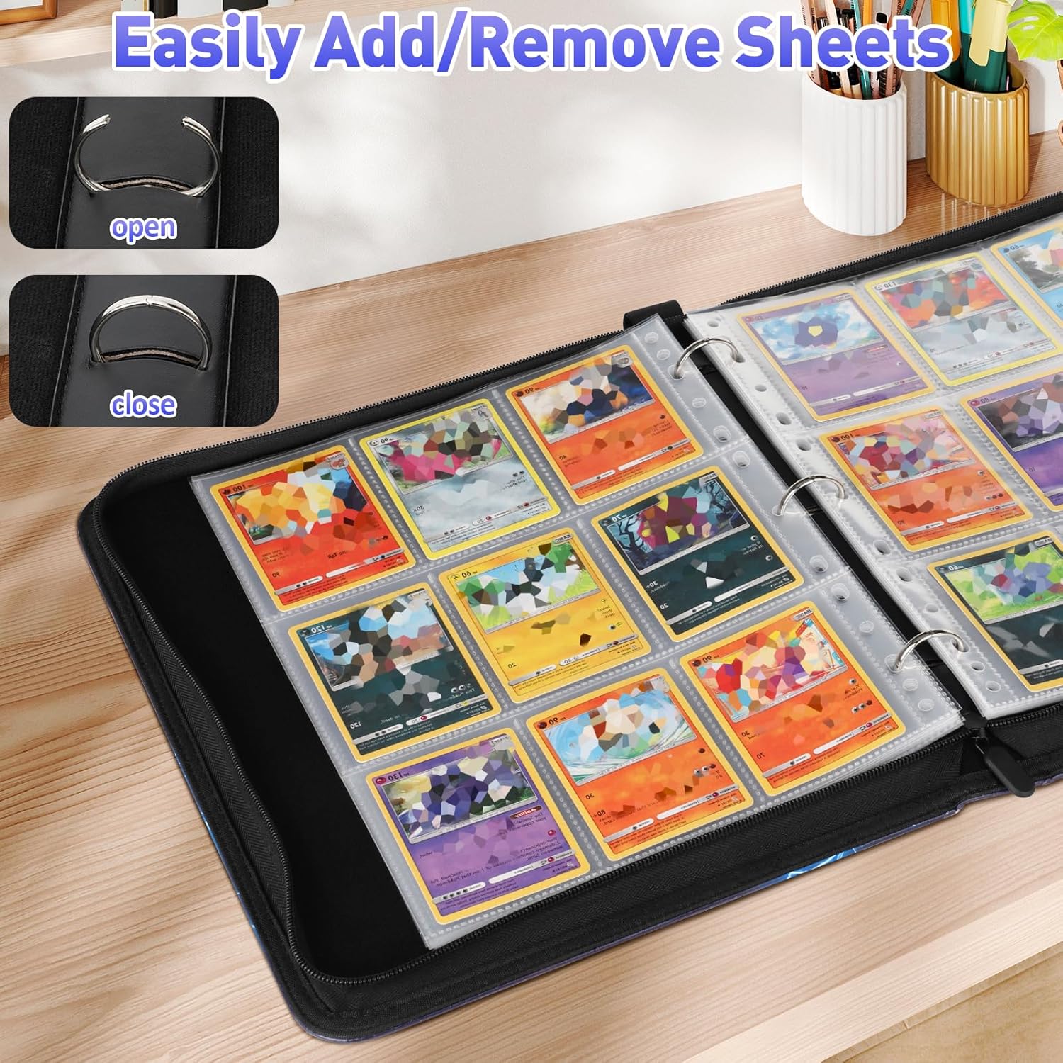 Thumbnail 6 de Euqvunn Raccoglitore Carte 52 fogli 📁