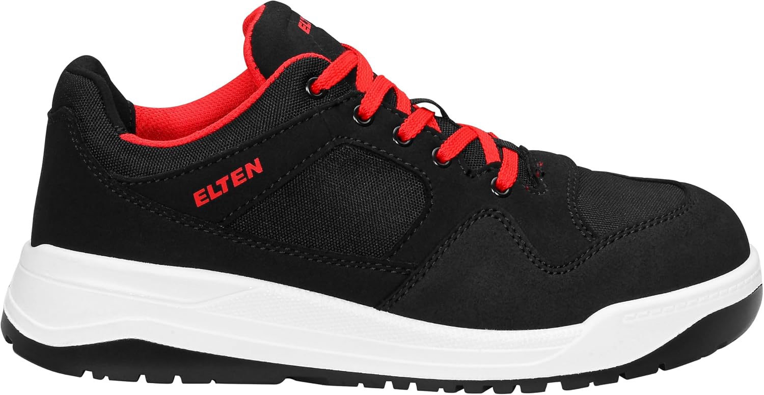Detalle 2 de ELTEN Maverick Black Low ESD S3S Sicherheitsschuhe leicht