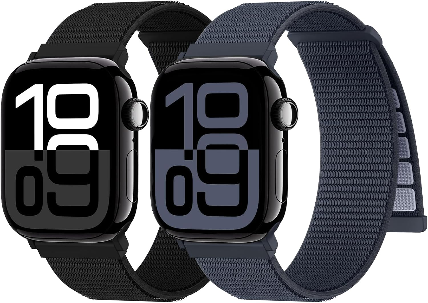 Detalle de Yoohoo Nylon Sport Loop 2 pack for Apple Watch