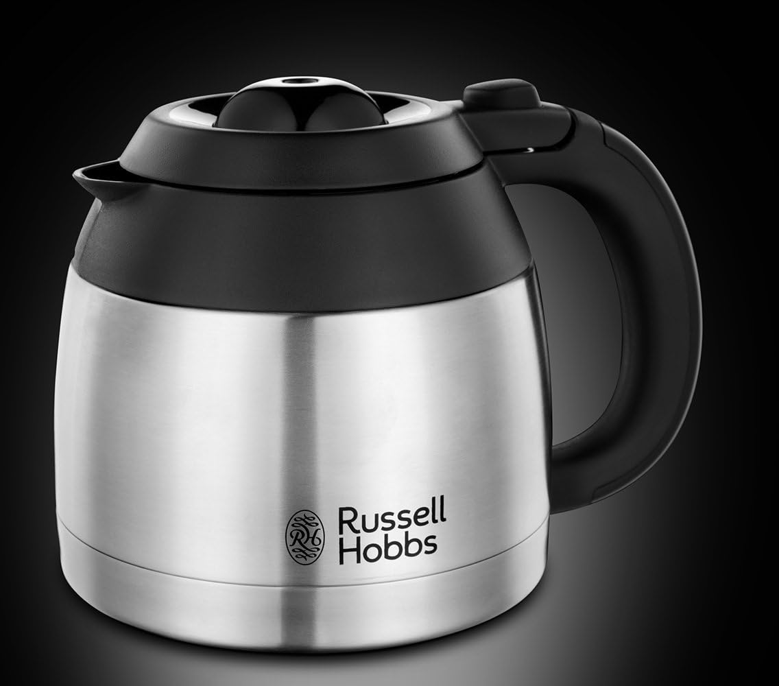 Detalle de Russell Hobbs Kaffeemaschine Adventure 24020-56 – Brausekopf, 1,0 l Thermokanne, 8 Tassen, 1100 W