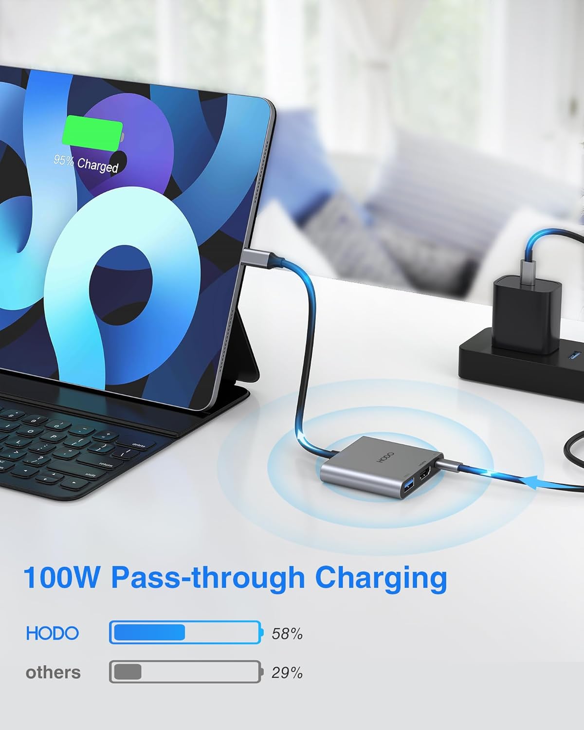 Thumbnail 4 de HODO USB C HDMI Adapter 4K