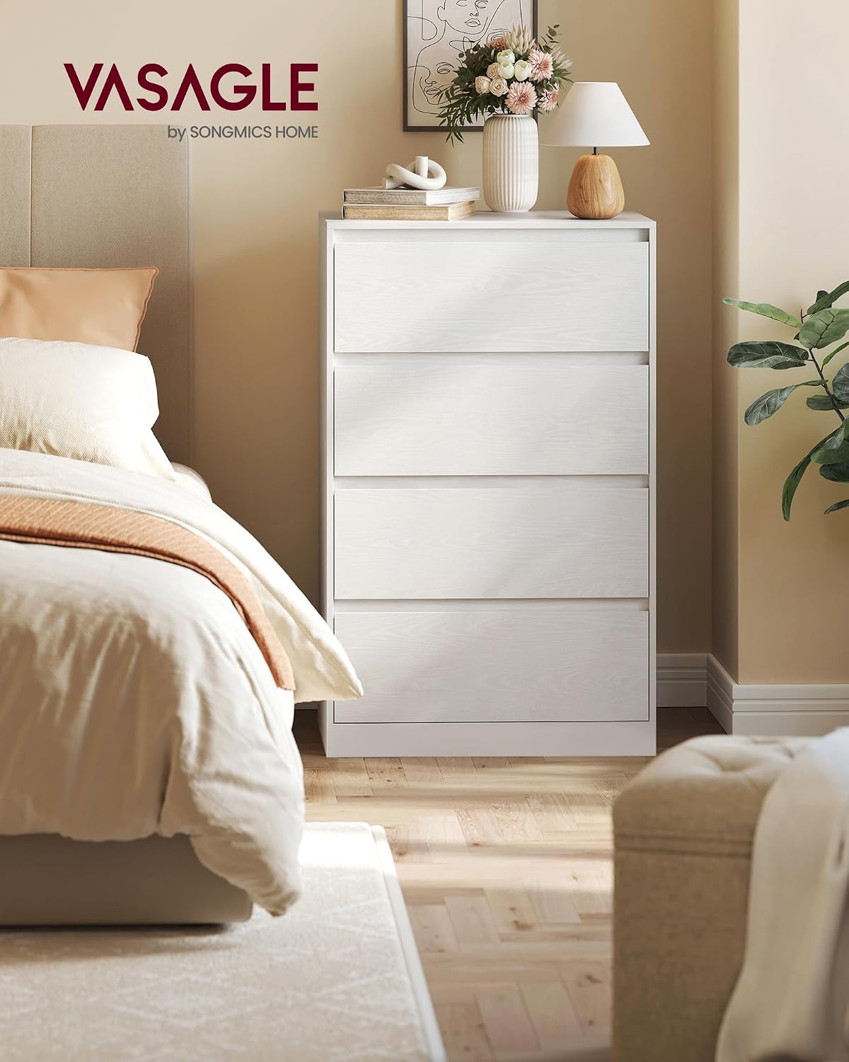Detalle 2 de VASAGLE Kailyn Commode 97,4 cm