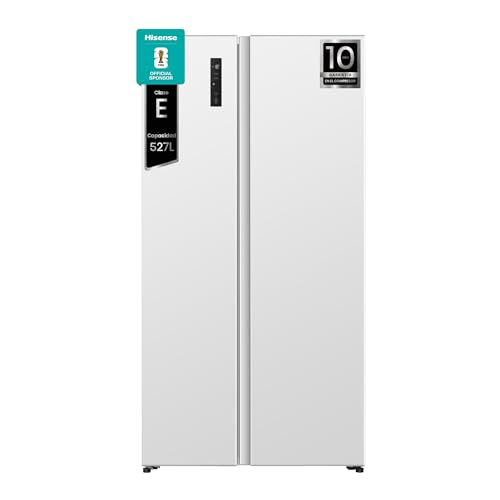 Detalle de Hisense RS3P538NEWE: Frigorífico Americano Side By Side, Kitchen Fit y Multi Air Flow