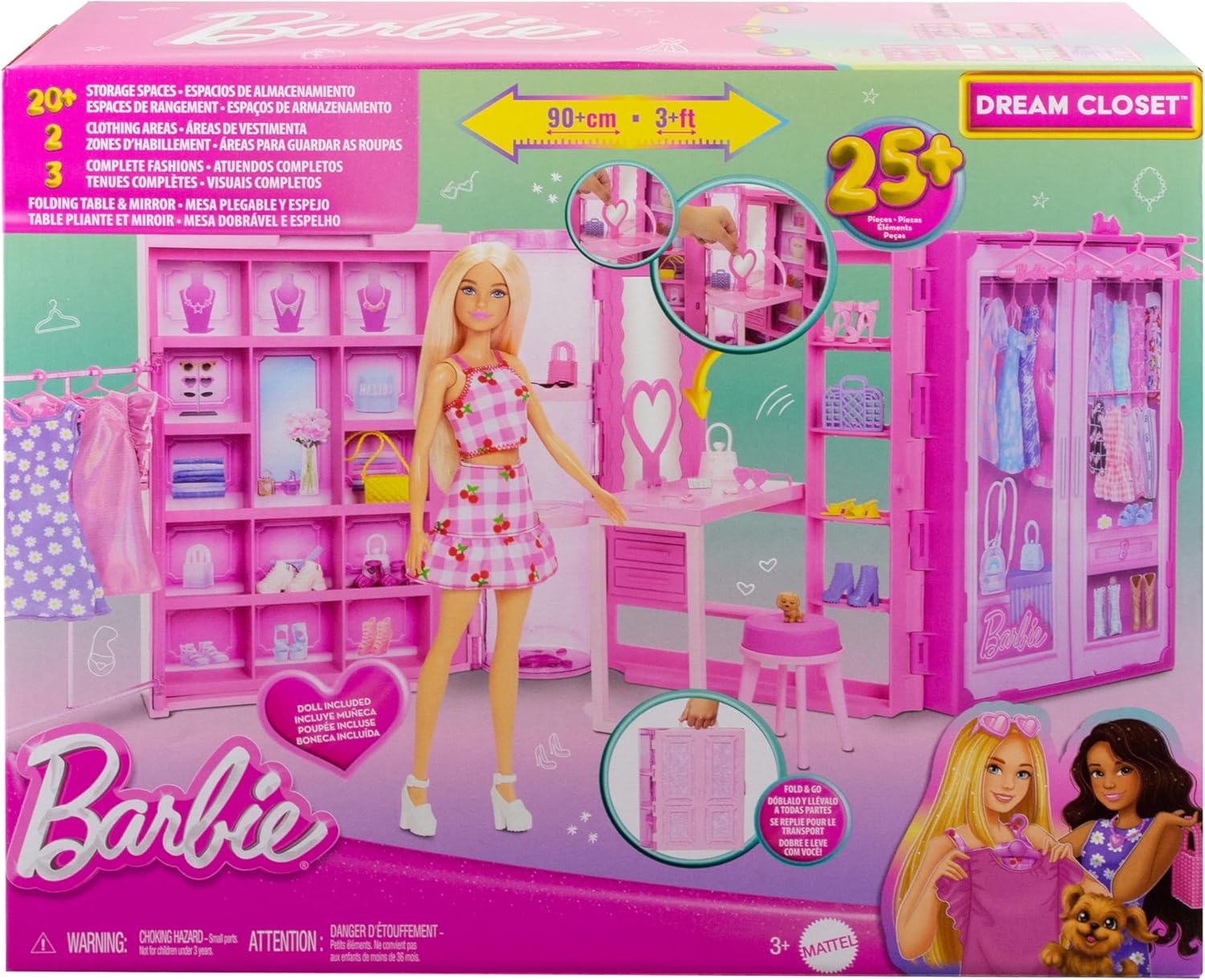 Thumbnail 6 de Barbie Armadio dei Sogni 90 cm