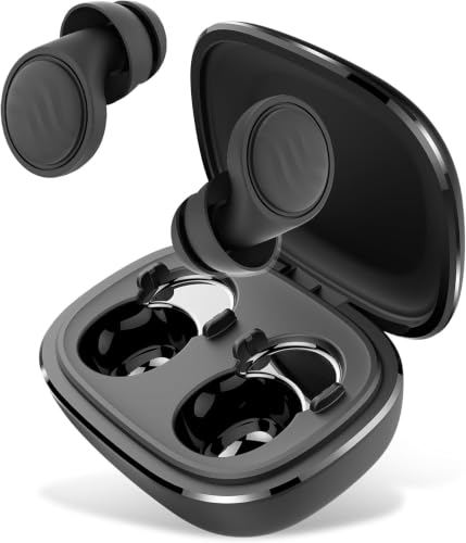 Detalle de Tapones oídos IDE11: reducción de ruido reusable con 7 pares de silicona para dormir, estudiar, viajar y conciertos