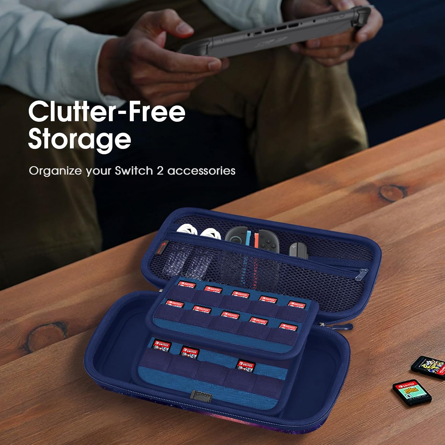 Detalle de FINTIE Carrying Case for Nintendo Switch 2, 2025