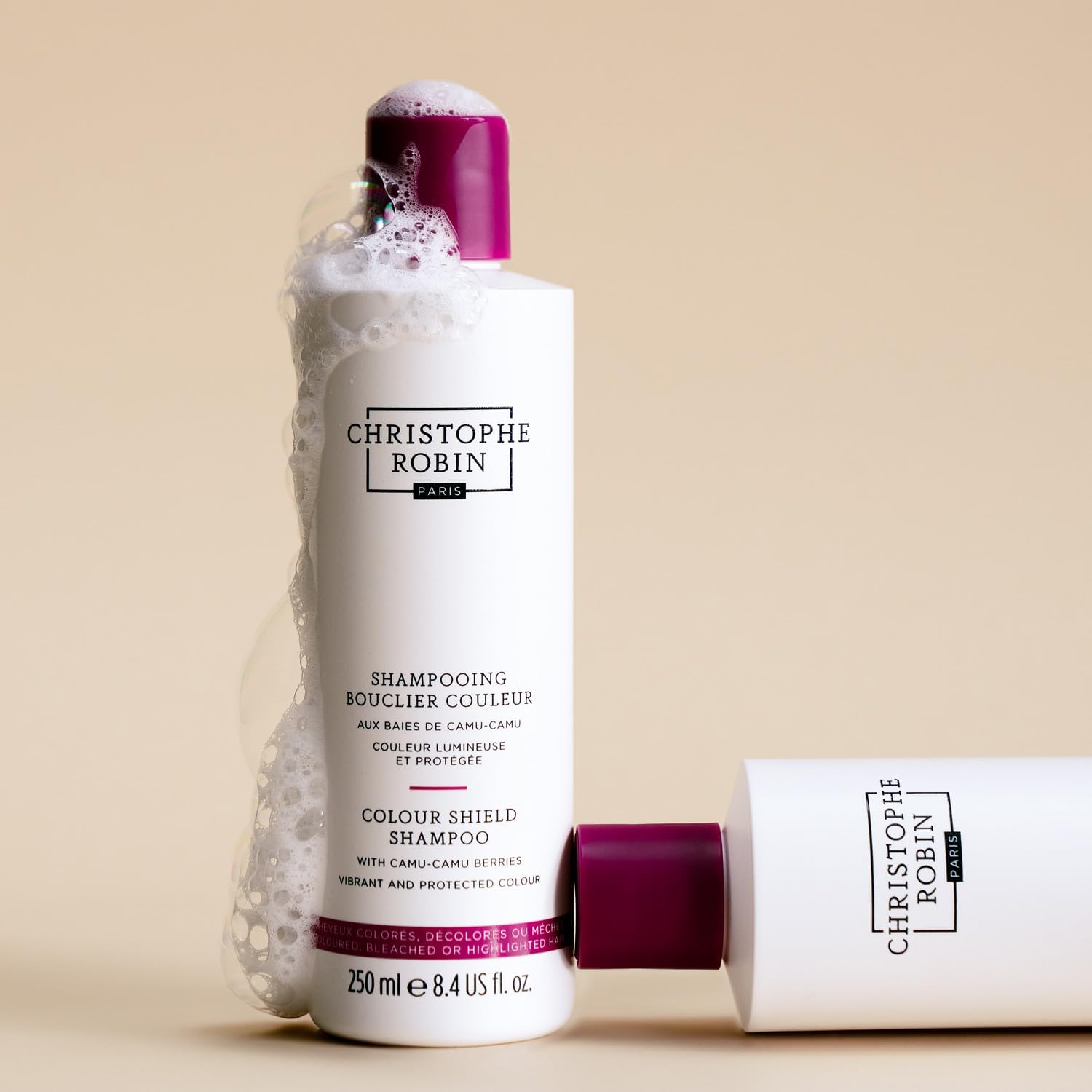 Detalle 2 de Christophe Robin Colour Shield Shampoo with Camu-Camu Berries, 250ml