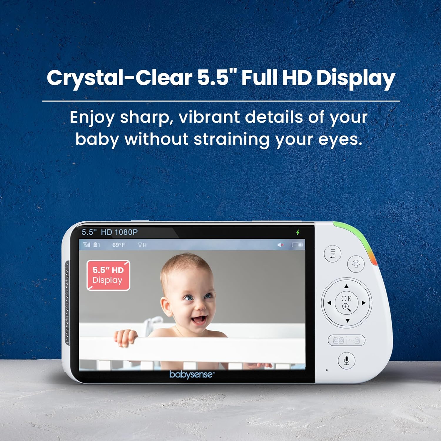Thumbnail 5 de Babysense Full HD Baby Monitor 5000mAh