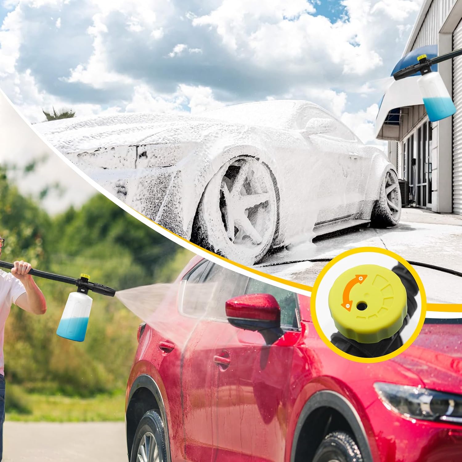Thumbnail 6 de OHAYORI Snow Foam Lance 750ml Foam Cannon for Karcher K-Series – Adjustable Nozzle