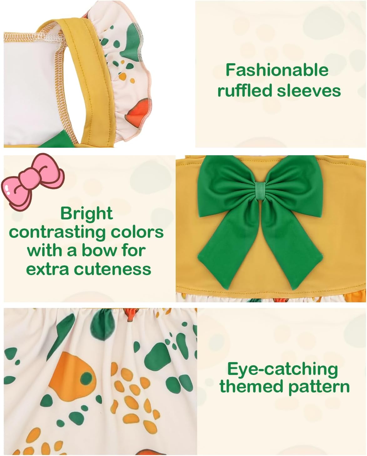 Detalle 2 de CuteBone Dog Dress ZSFX05S