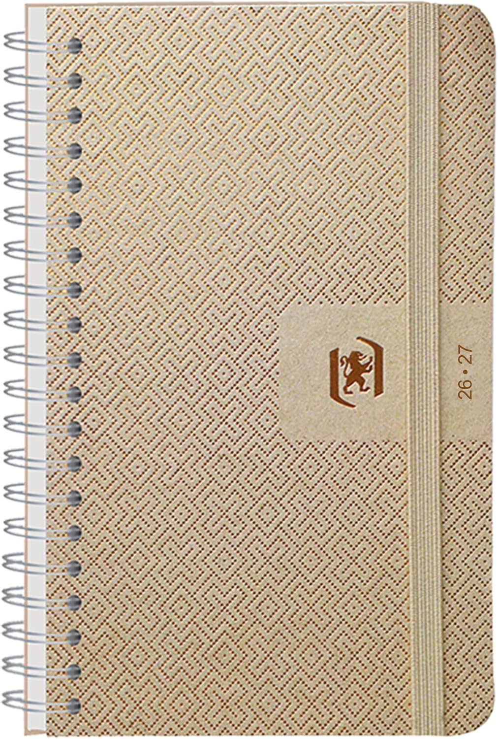 Detalle de Agenda Oxford Nude 12x18 cm – 1 jour par page, 352 pages, Argent