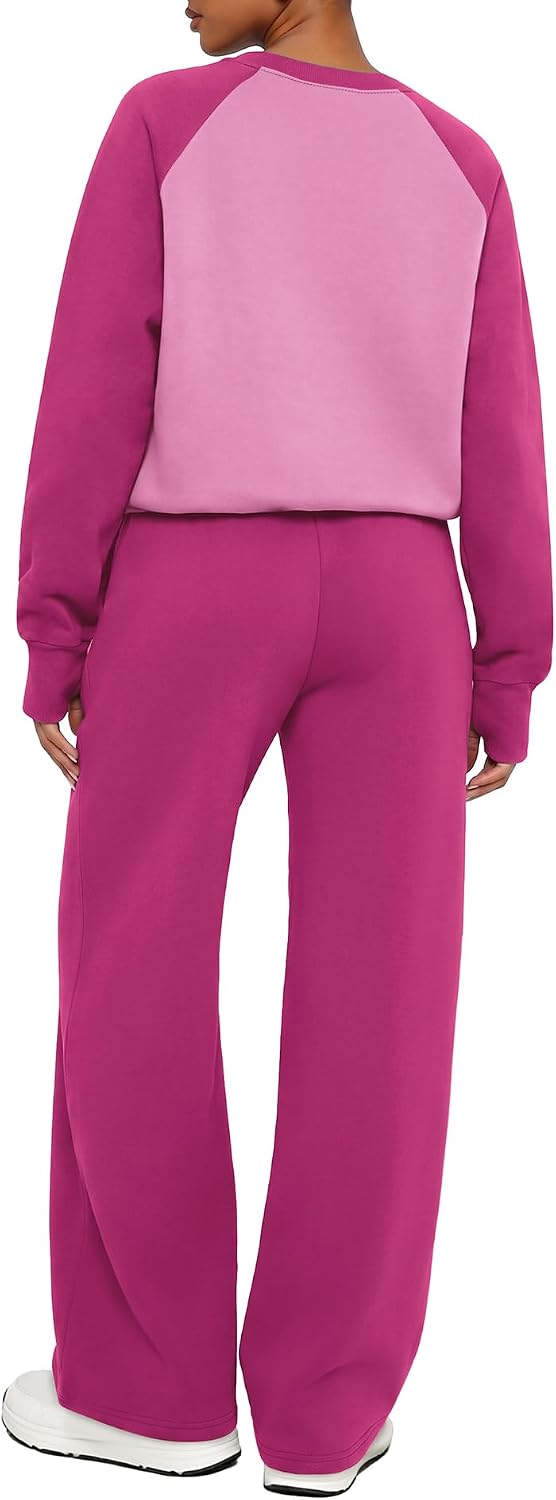 Detalle 1 de OFEEFAN Women's Sweatsuit, Fleece-Lined