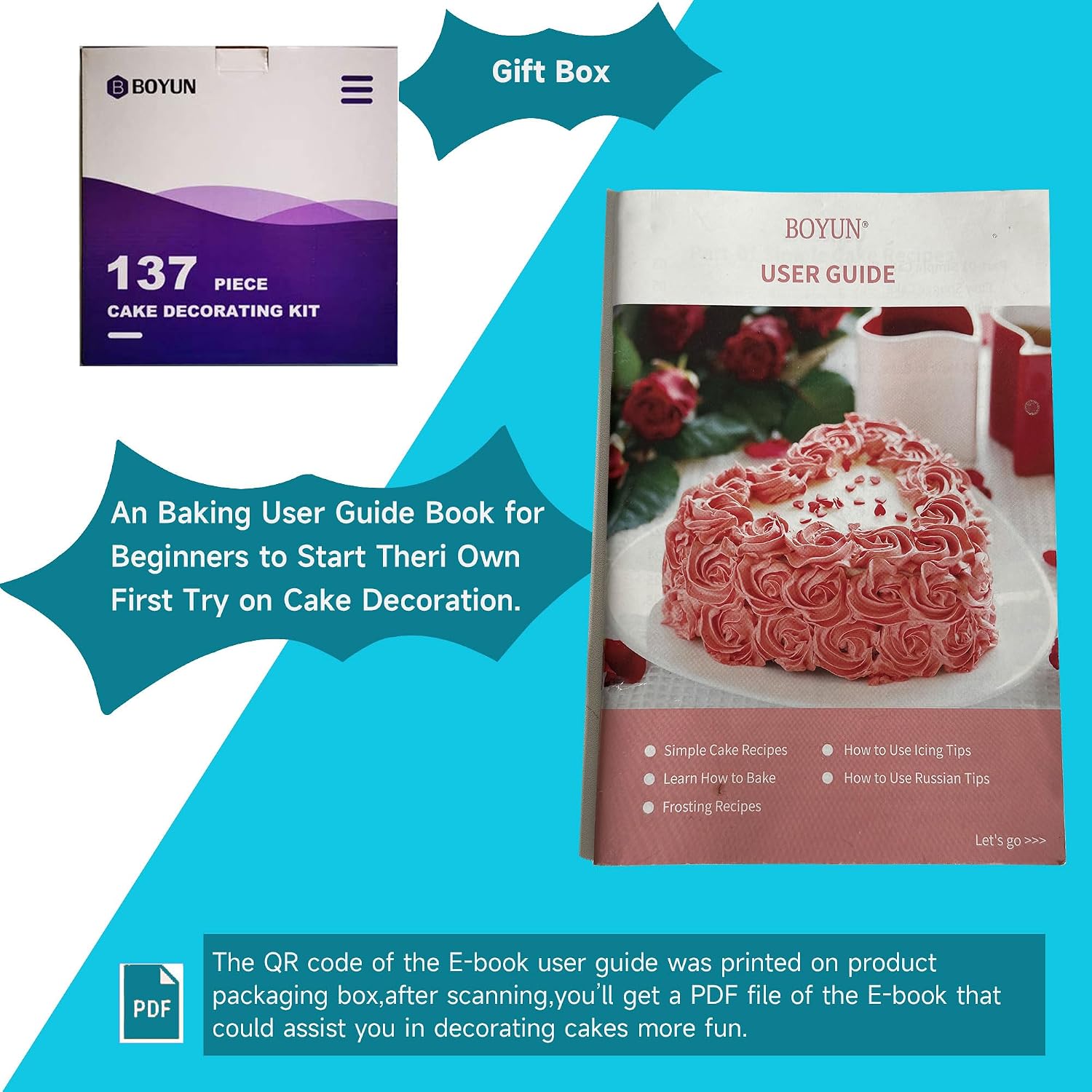 Thumbnail 4 de Cake Decorating Kit 137pcs
