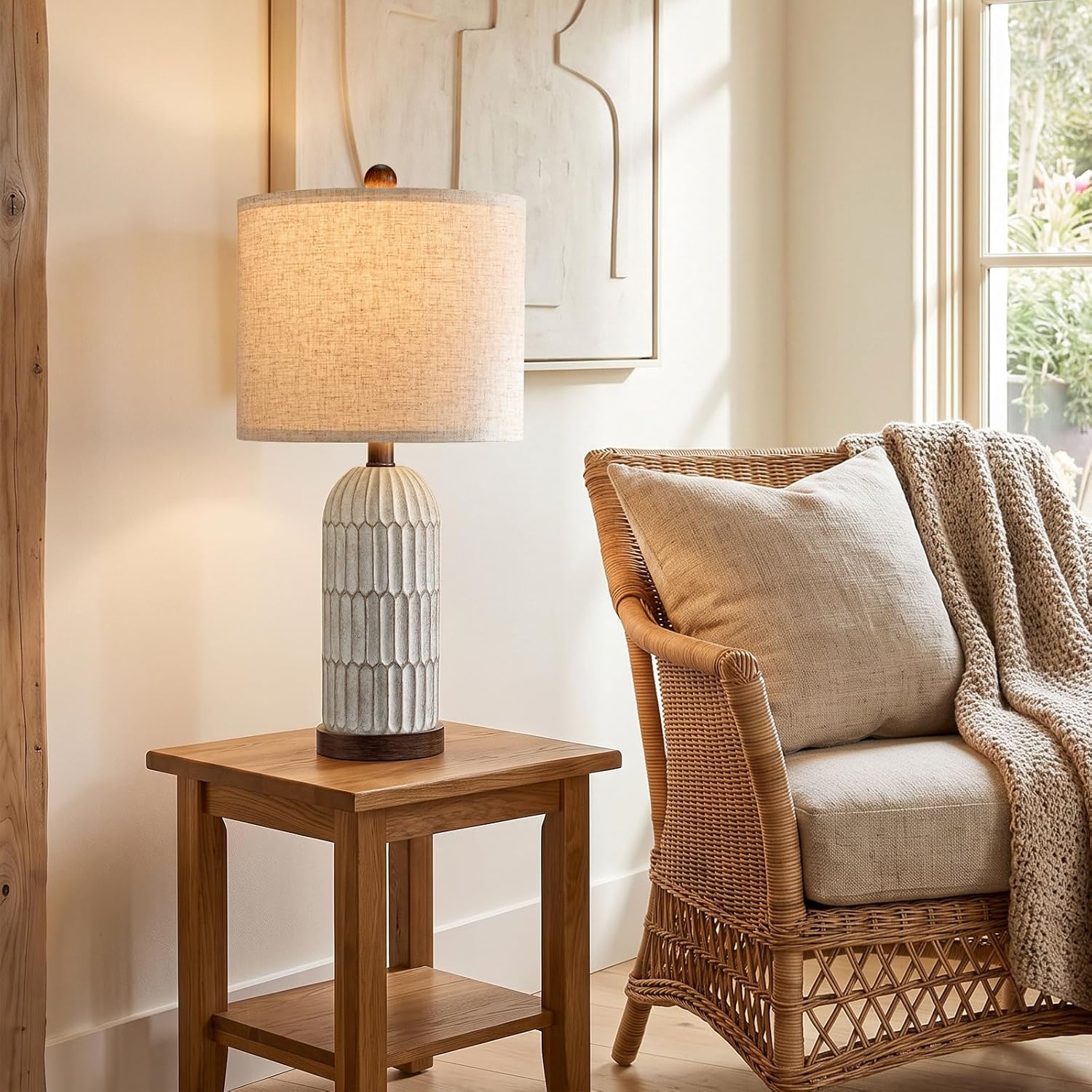 Thumbnail 2 de OYEARS Table Lamps, 22-Inch