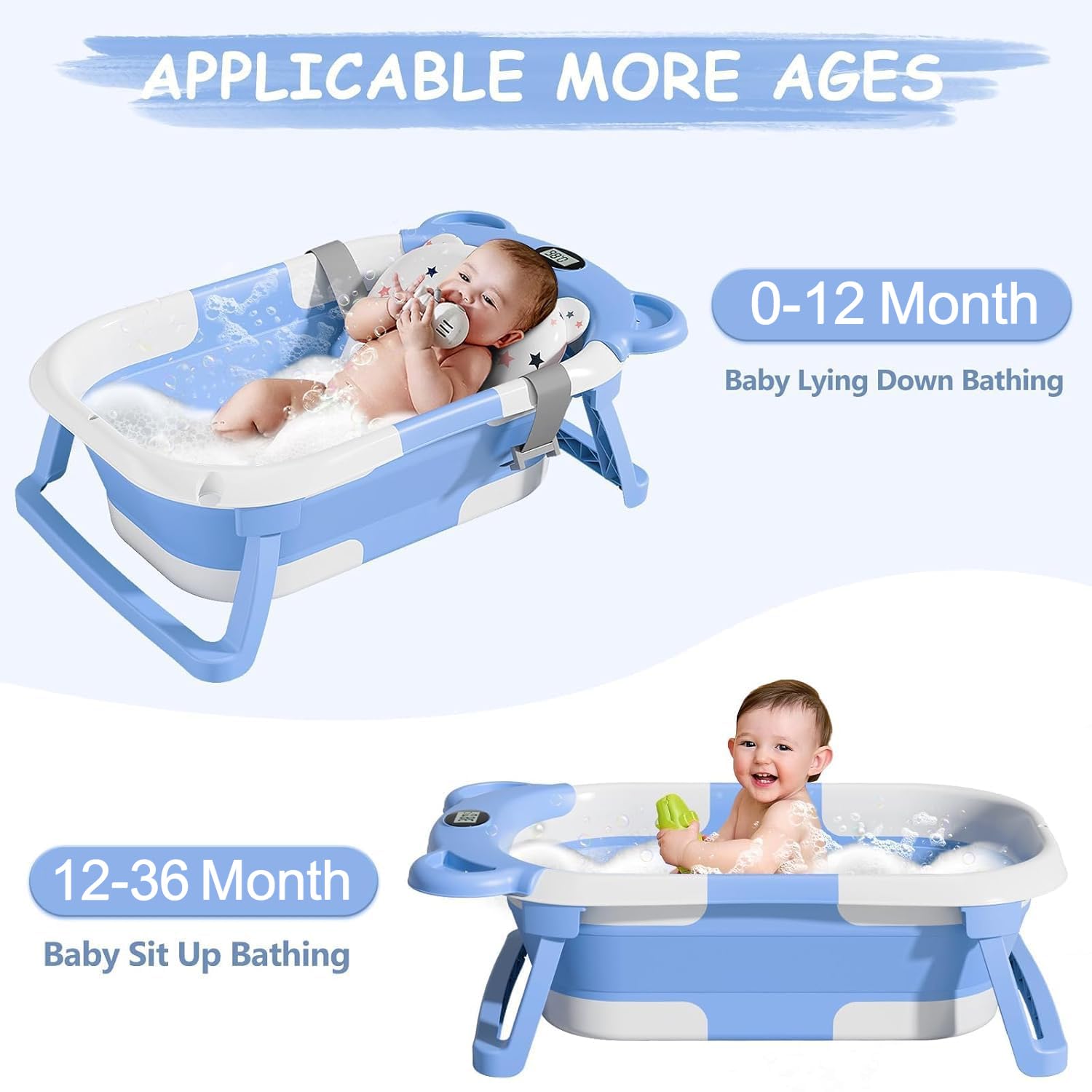 Thumbnail 1 de TPN Collapsible Baby Bathtub 0-36 Months