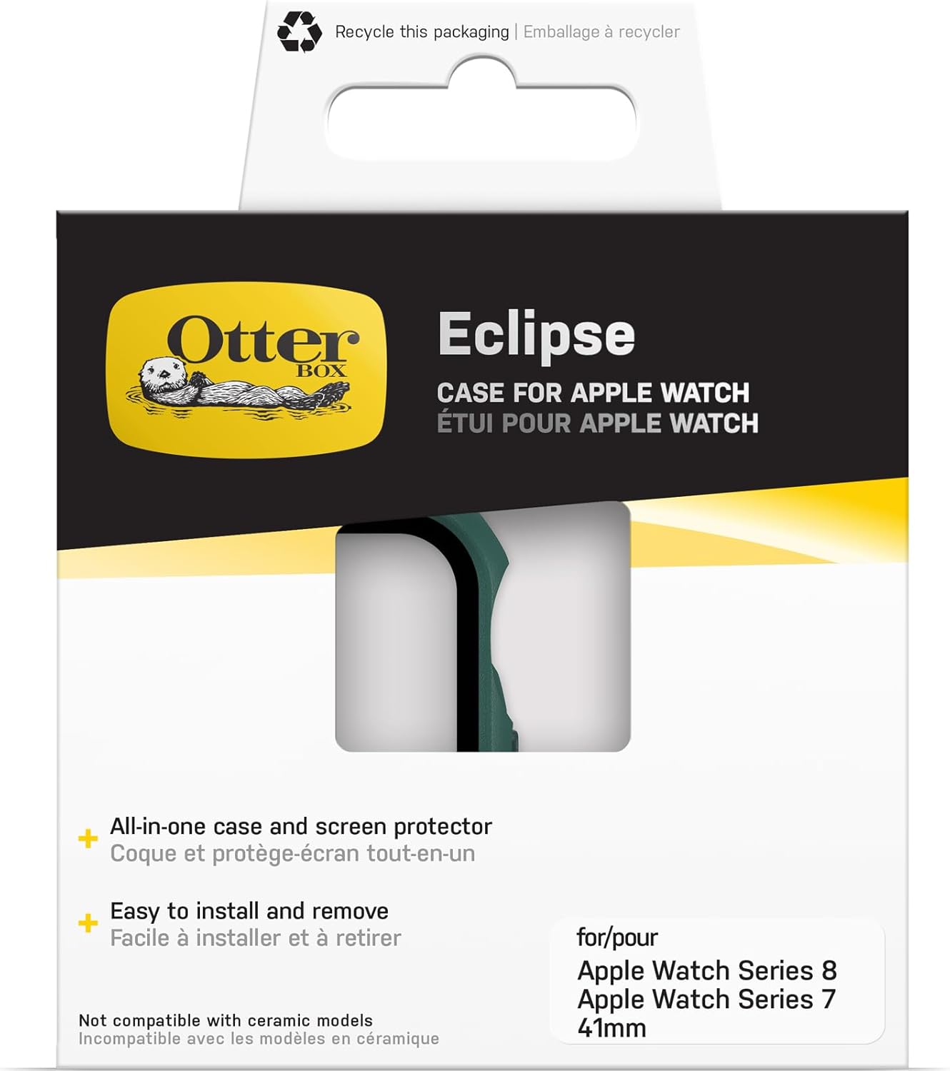 Thumbnail 5 de OtterBox Eclipse: Protector Verde Claro para Apple Watch 9/8/7