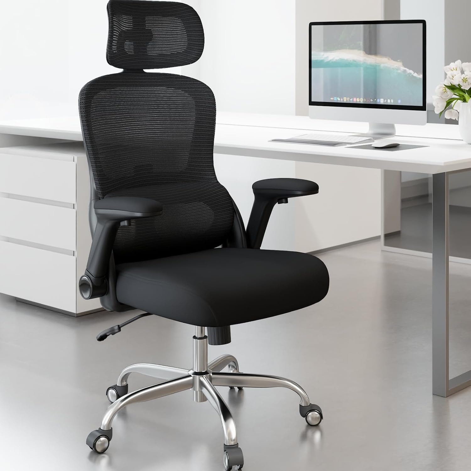 TRALT Bürostuhl Ergonomisch 150 kg 💺