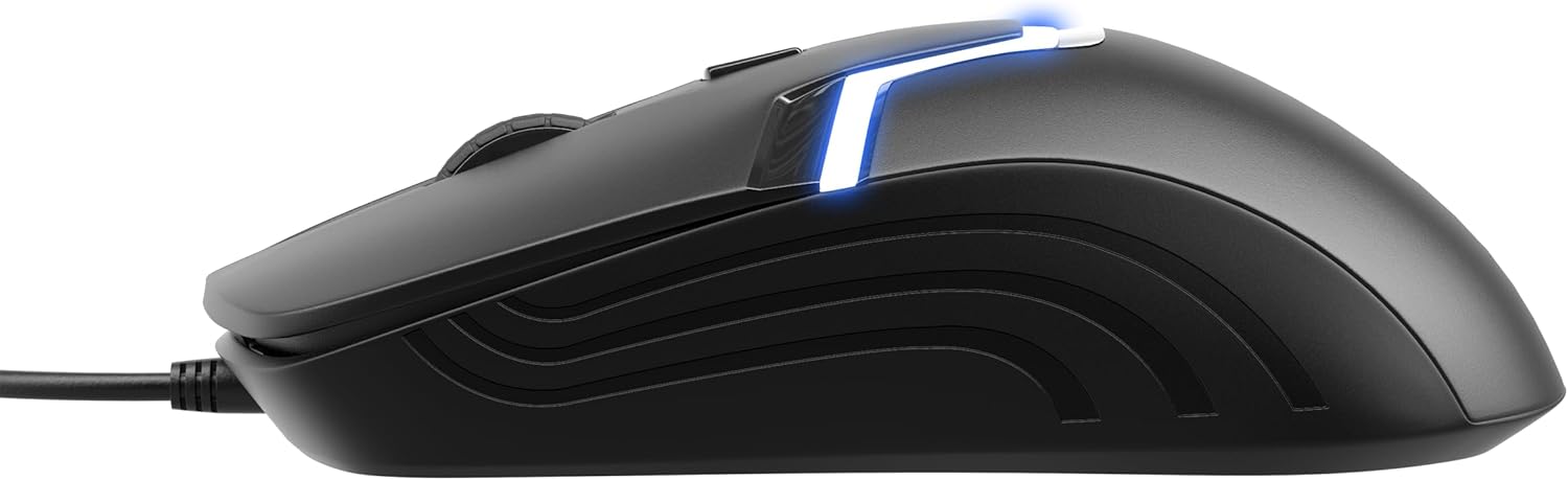 Thumbnail 1 de HP Wired RGB Gaming Mouse with Optical Sensor and 7-Color LED (3 Buttons, 1200 DPI)