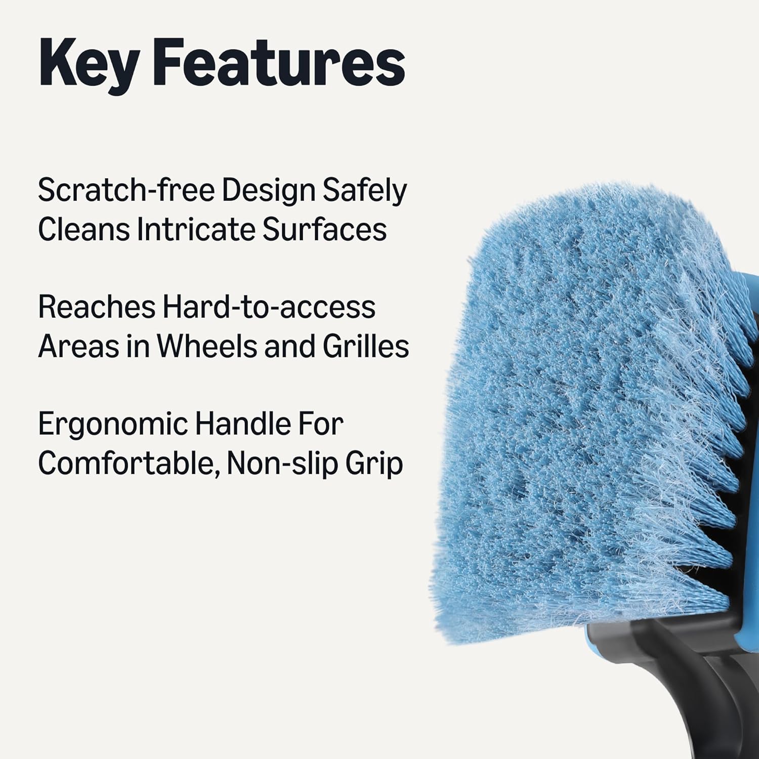 Thumbnail 1 de Amazon Basics Wheel Brush for Car Detailing