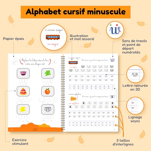 Thumbnail 1 de Halibel : 4 cahiers d’écriture magique réutilisables pour enfants