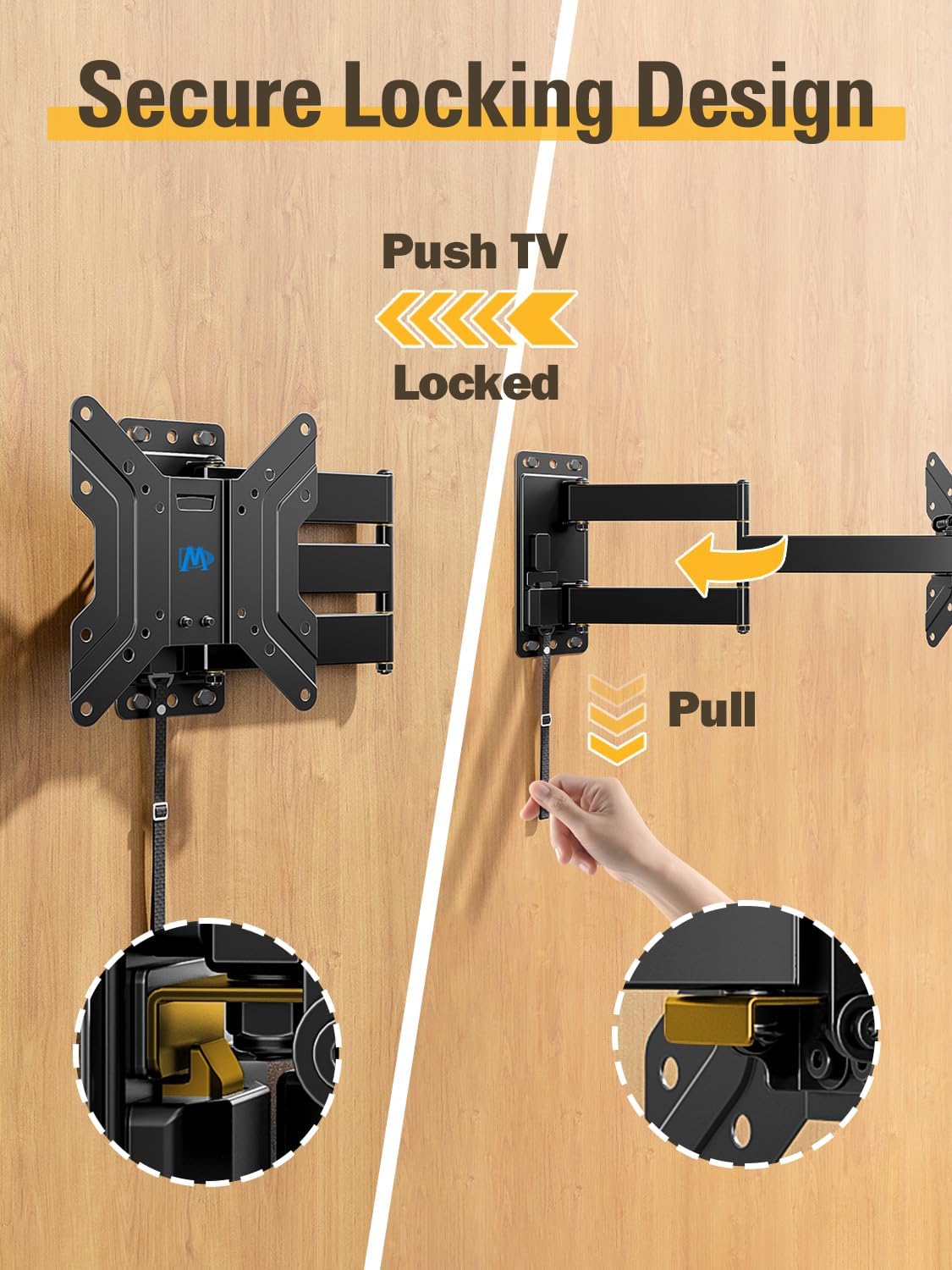 Detalle de Mounting Dream MD2210 RV TV mount 44 lbs