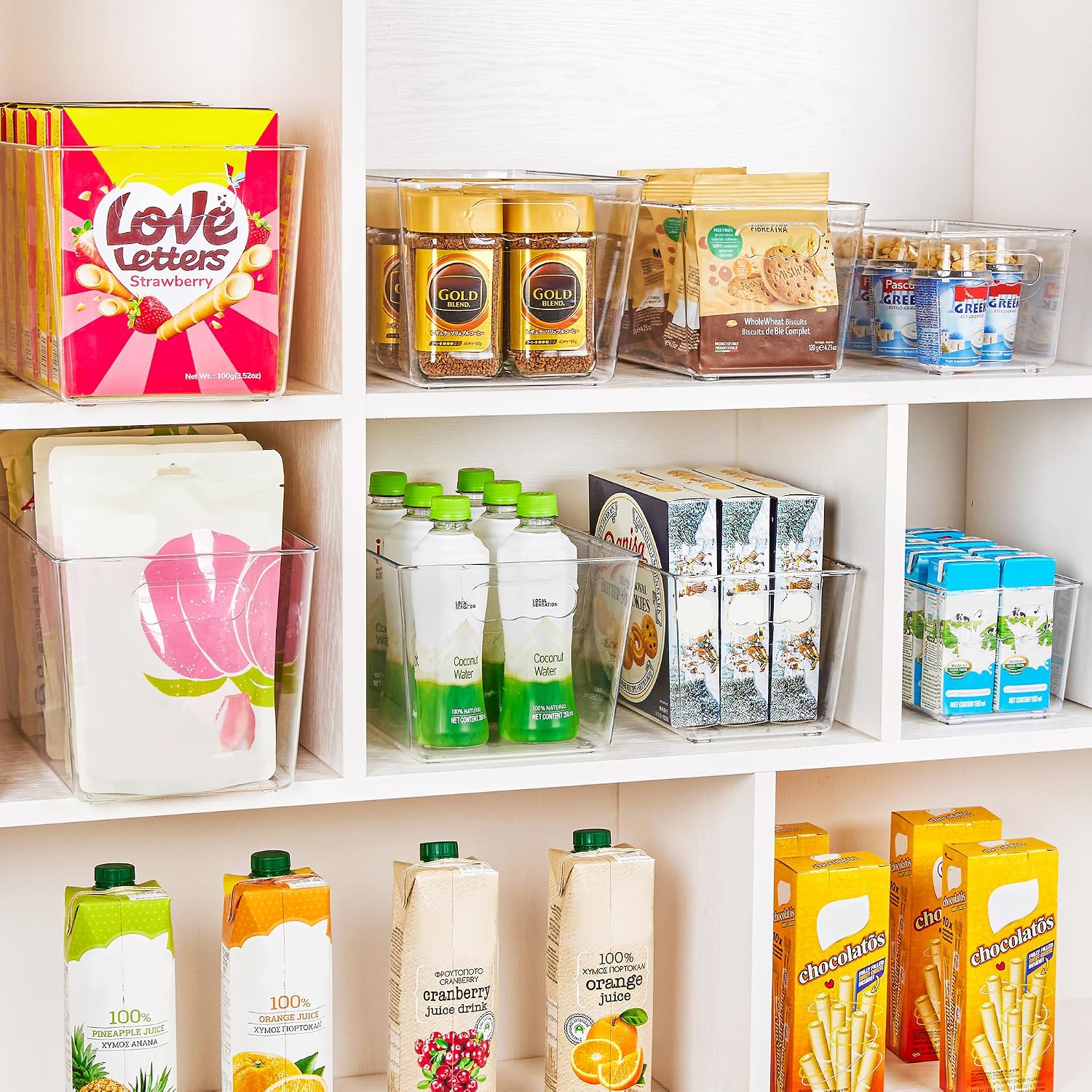 Detalle 2 de Yihong 6-Bin Pantry Organizer