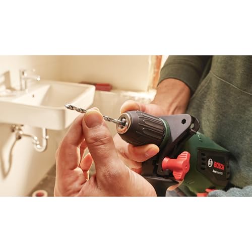 Detalle de Bosch EasyImpact 630: trapano elettrico a percussione, 630 W, in valigetta, verde
