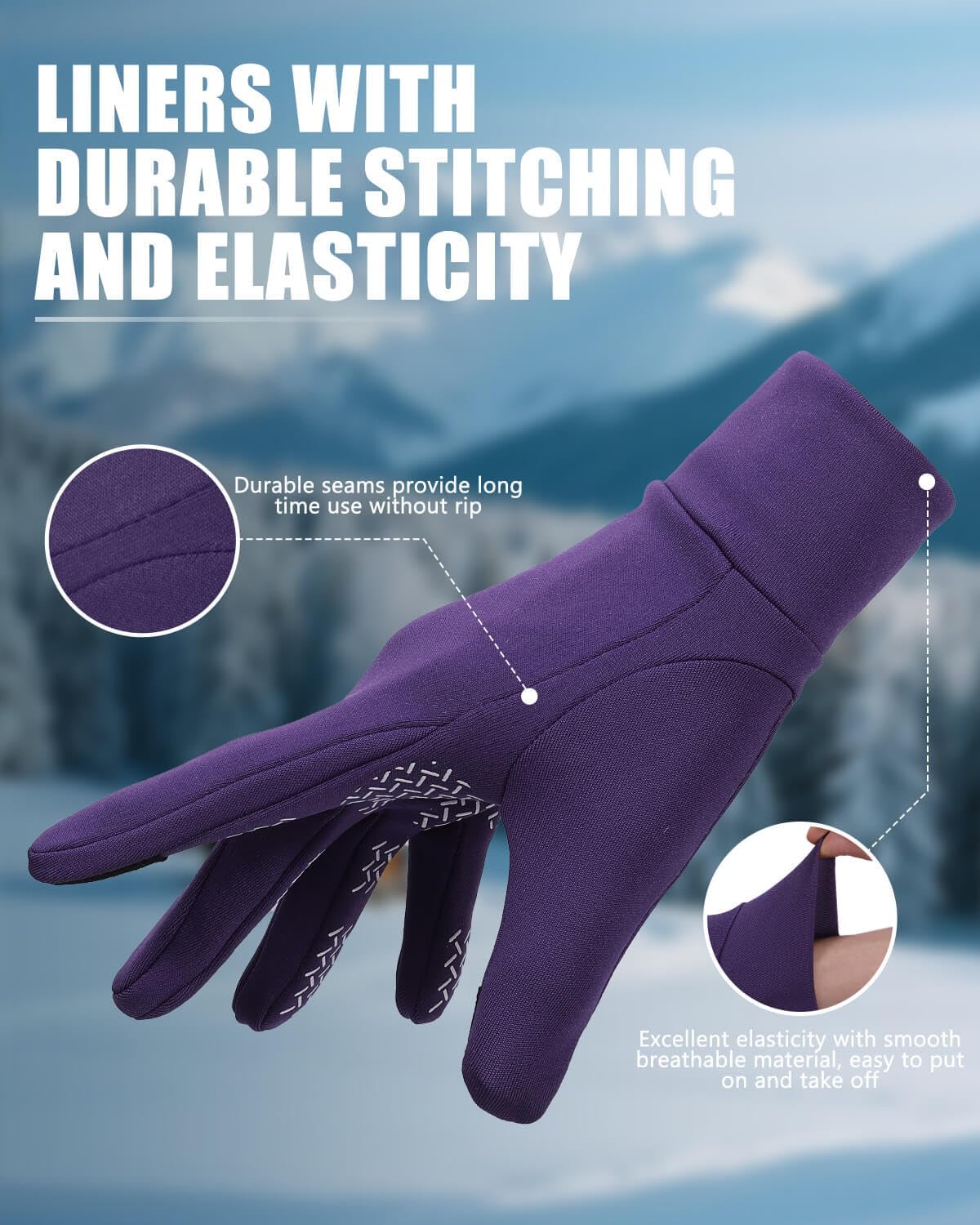 Thumbnail 3 de Aegend Winter Gloves 3 Sizes