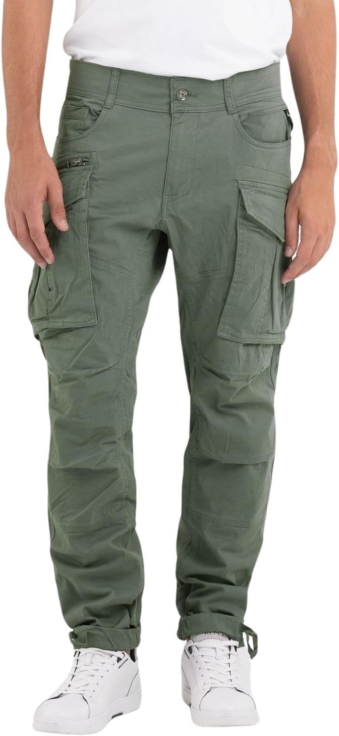 Detalle de Replay Herren Cargo-Hose Loose Fit