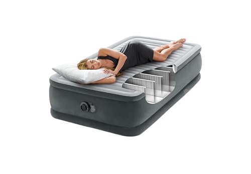 Detalle de Intex 64412 Comfort-Plush Elevated: colchón hinchable con tecnología Fiber-Tech