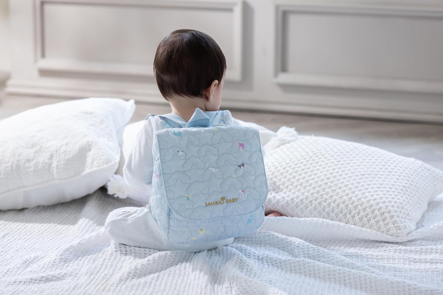 Detalle de サンリオ Sanrio Baby 184250 ベビーリュック キルティング・手洗い対応・肩ひも調節可