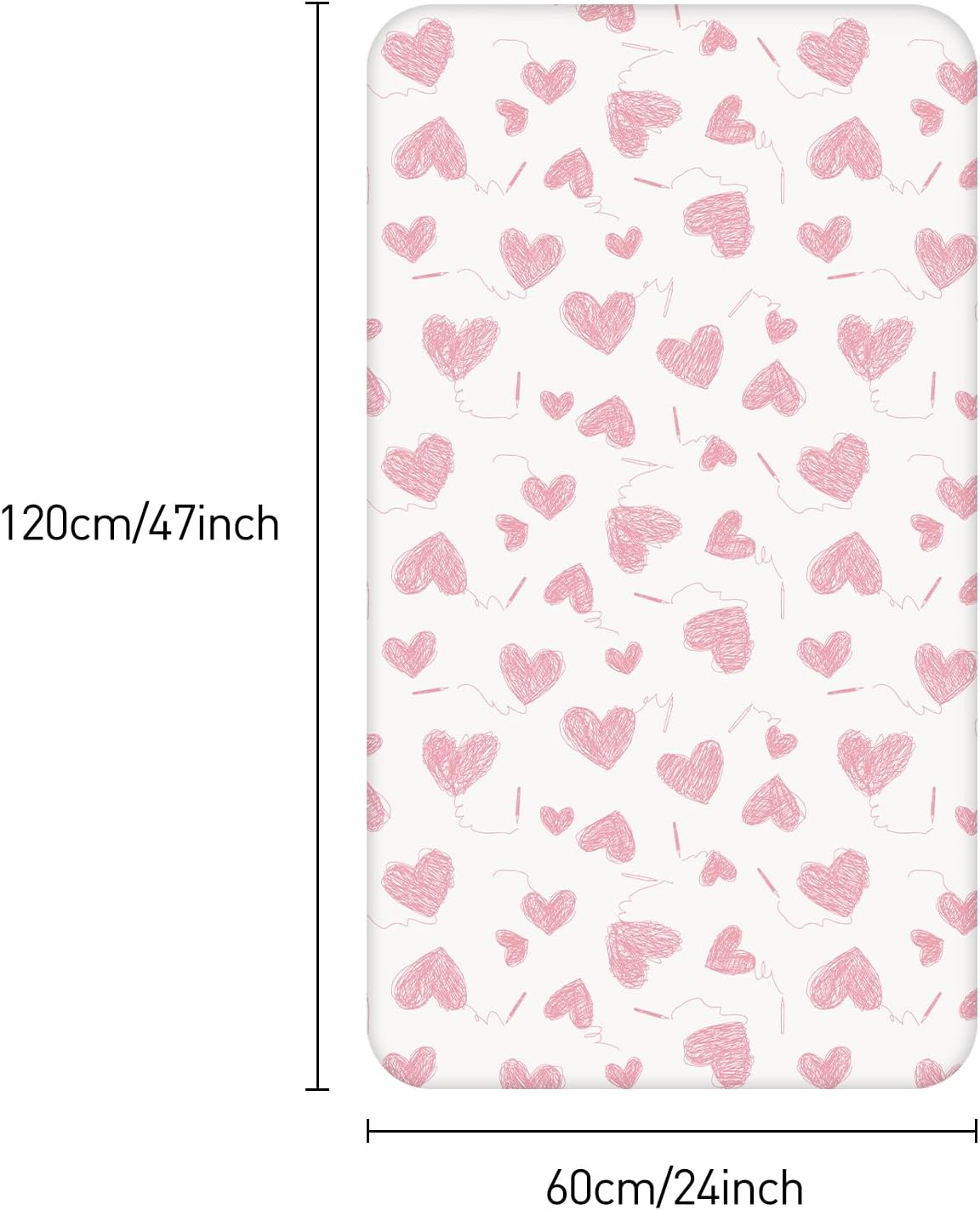 Detalle 2 de Microfibre cot fitted sheets, 2 pack