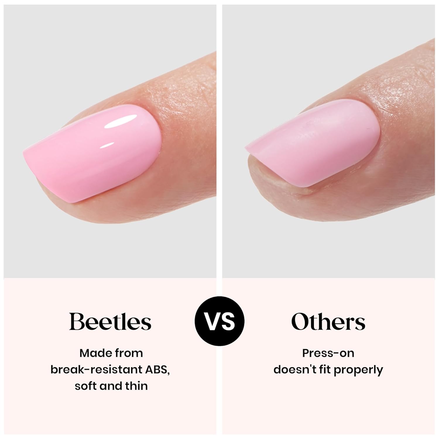 Thumbnail 6 de Beetles Rainbow Gleam Press On Nails Kit — 720 Pieces in 24 Colors (Short Almond) with Glue, Tabs, and Accessories