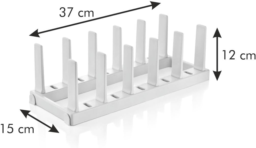 Detalle 2 de Tescoma FlexiSpace 899482 pannenhouder voor maximaal vijf pannen, wit
