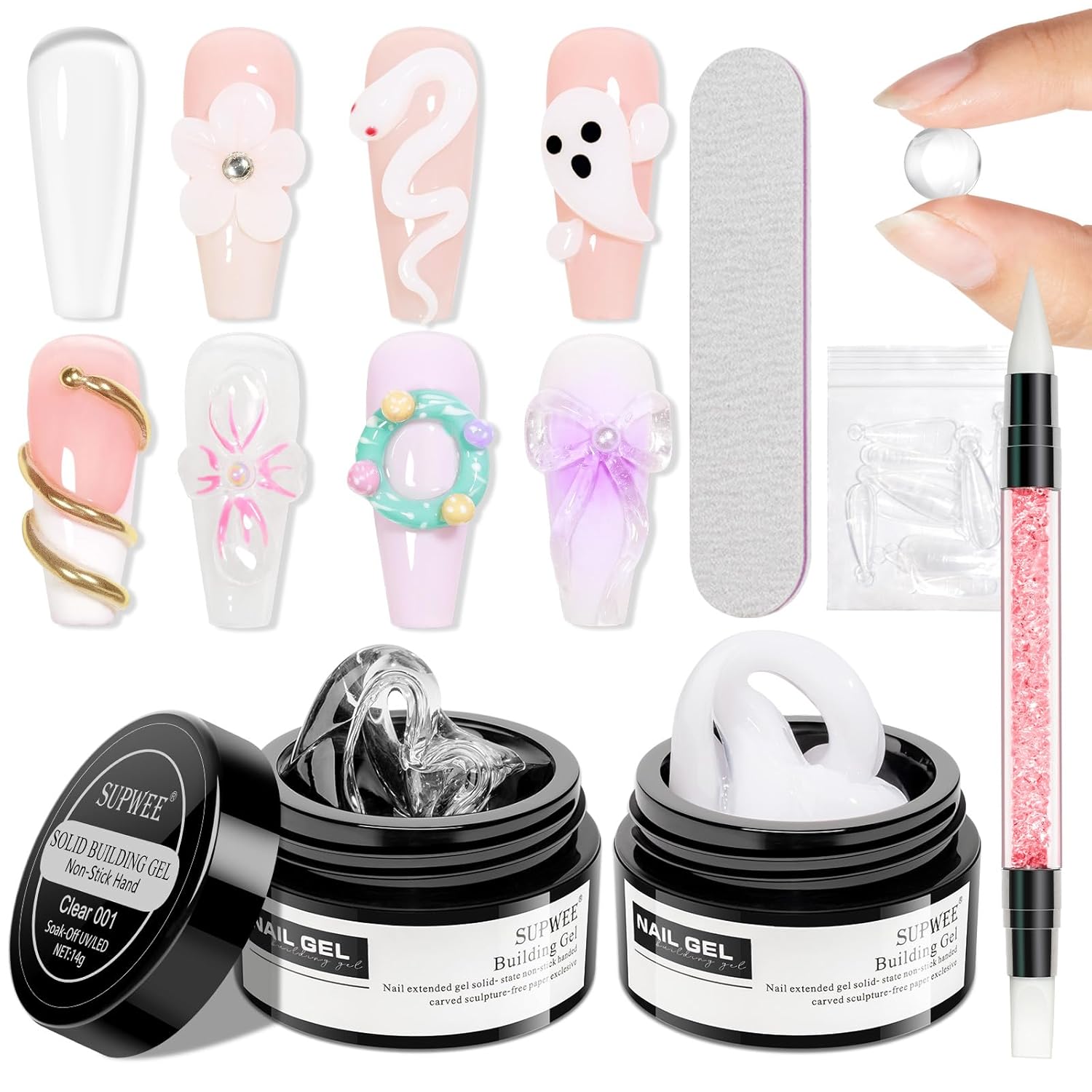 Detalle de SUPWEE 3D Solid Builder Gel 28g ๐