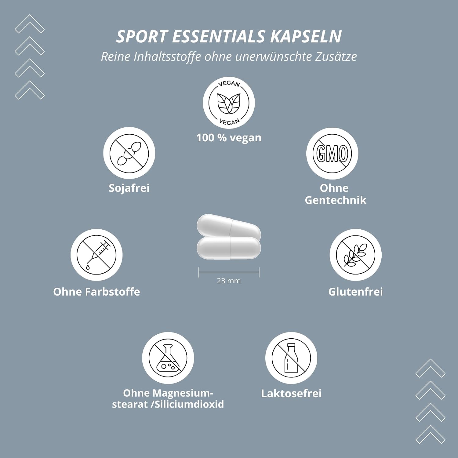 Detalle de Nutri + Sport Essentials 120 Kapseln Vitamine đ