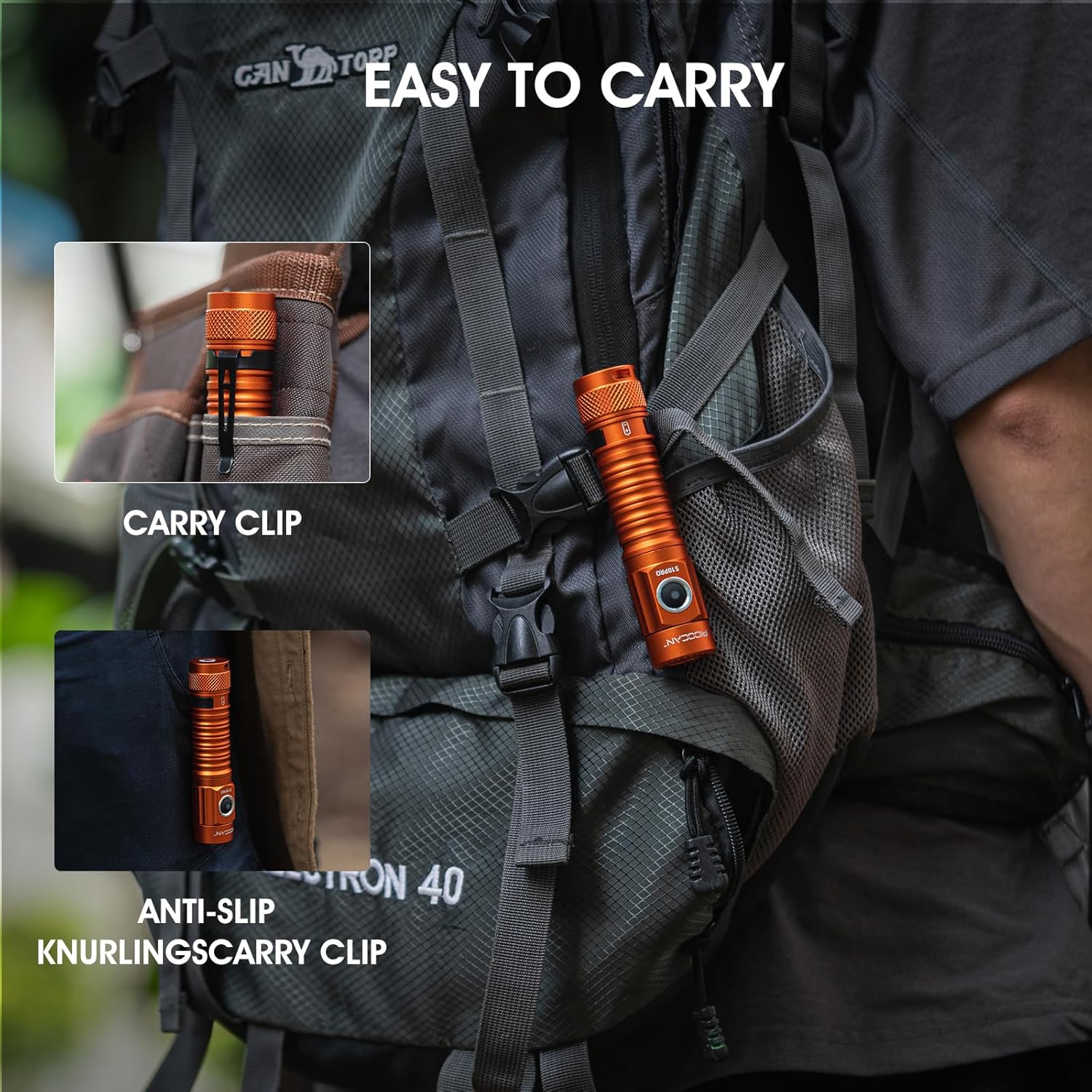 Thumbnail 6 de Rechargeable LED Torch 2500 Lumens – Magnetic Super Bright Pocket Torch