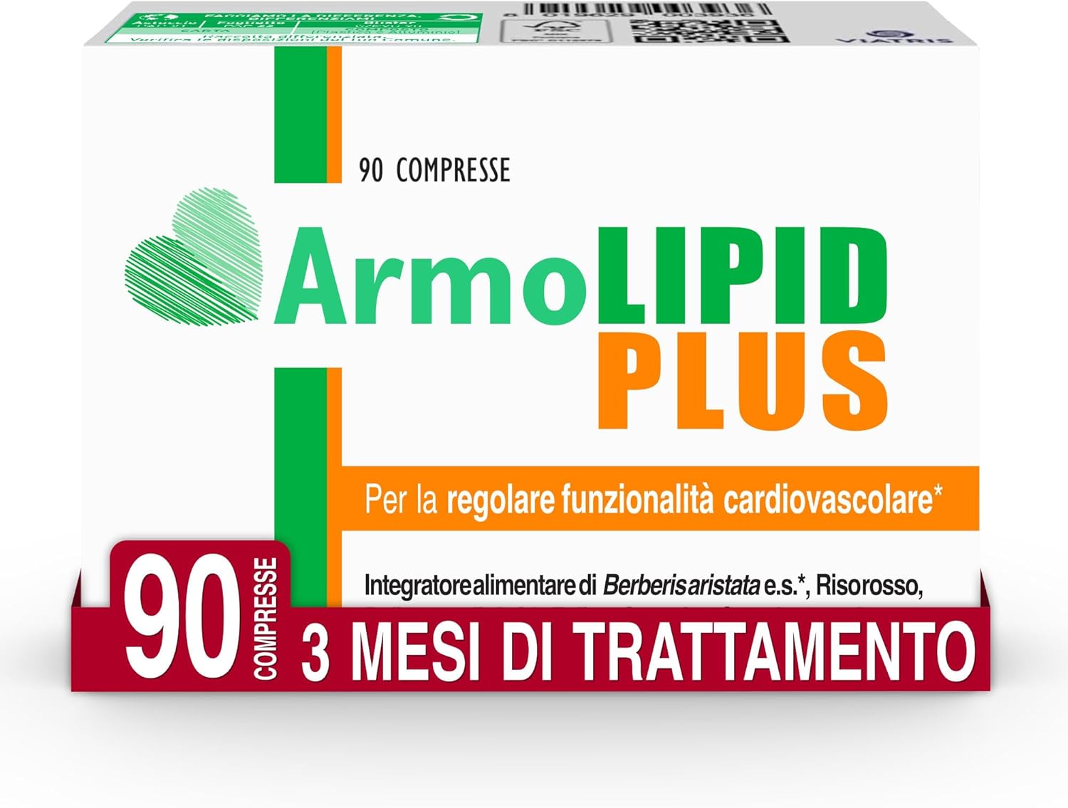Detalle de ARMOLIPID Armolipid Plus 90 compresse