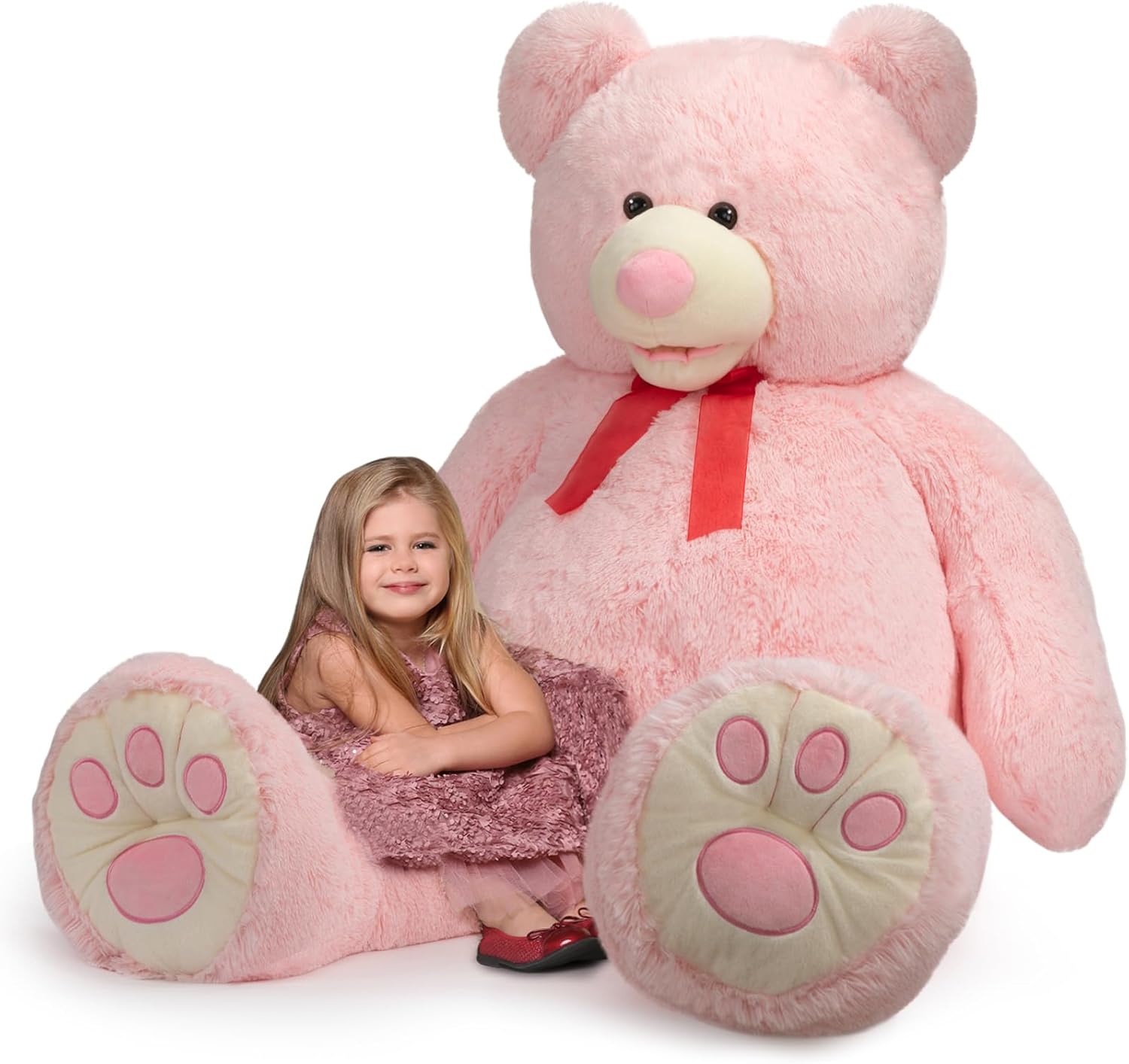 Detalle 2 de HollyHOME Oso de Peluche 5 Feet Giant Teddy Bear
