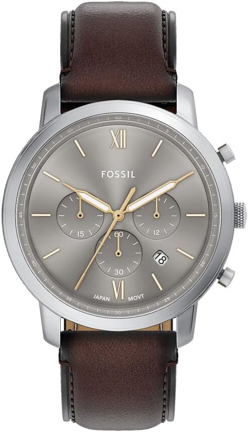 Thumbnail 6 de Fossil Orologio Neutra da uomo con cronografo al quarzo e cinturino in pelle