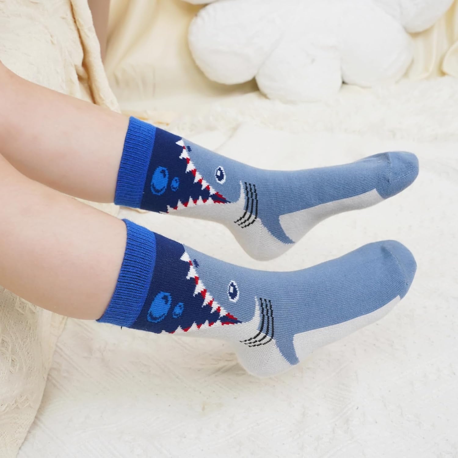 Detalle 1 de PUTUO Chaussettes coton enfant 2–12 ans
