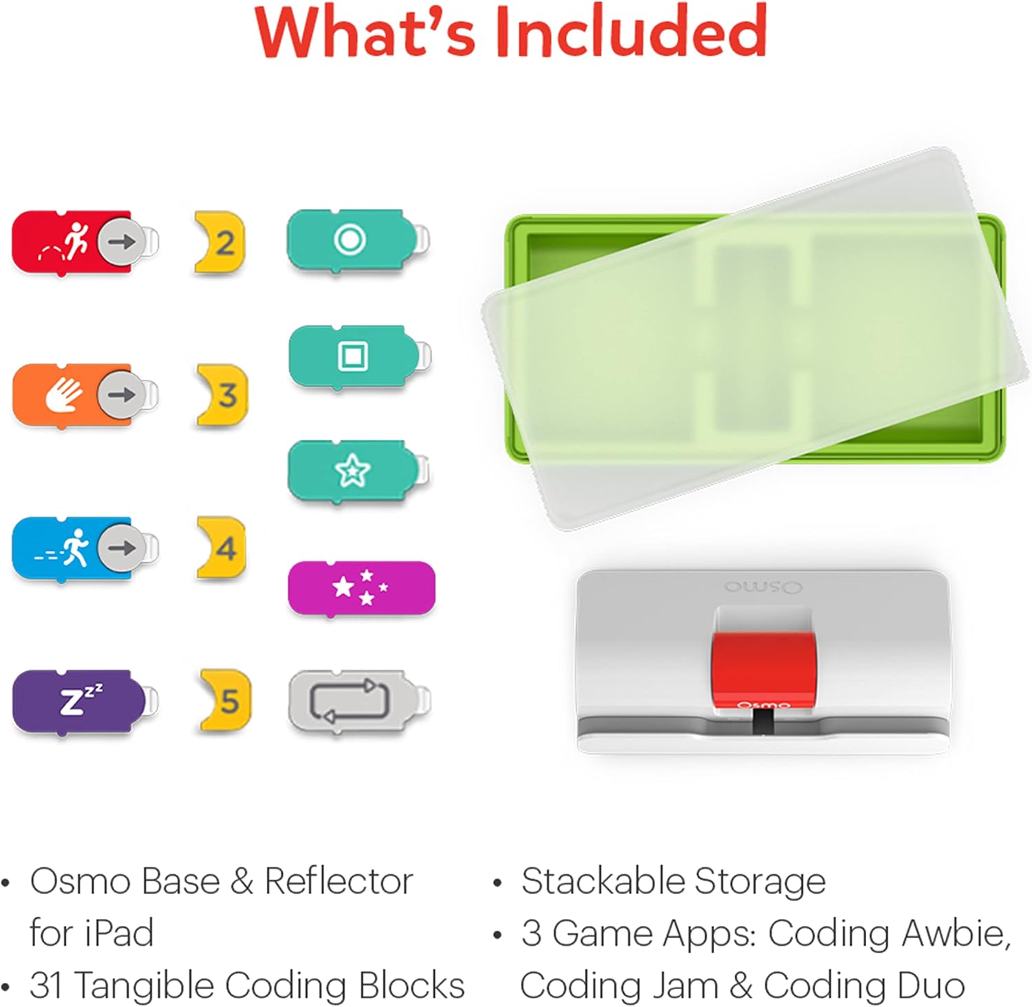 Detalle de Osmo Coding Starter Kit for iPad, STEM 300+ sounds