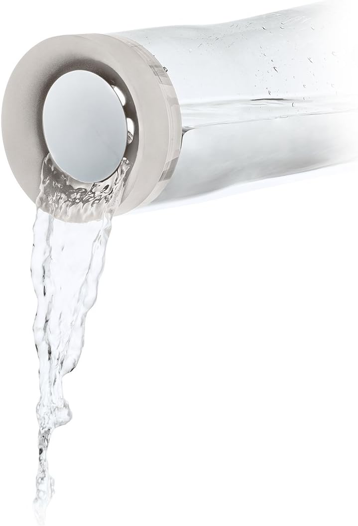 Thumbnail 2 de blomus SPLASH Jarra de vidrio 1L 🌙 Moonbeam, tapa silicona inox