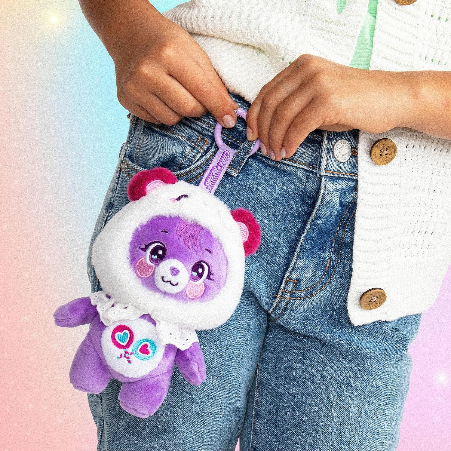Thumbnail 4 de Care Bears 23236E06 Cutie Champions 15cm Plush Charm – Blind Box