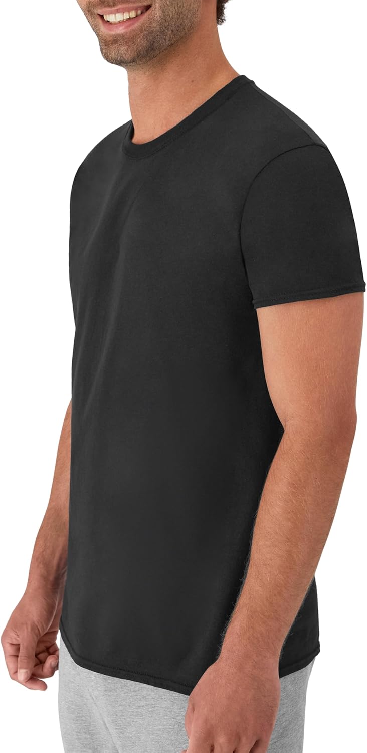 Thumbnail 2 de Hanes Men's Stay-Tucked Soft Cotton Undershirts — Pack Overview