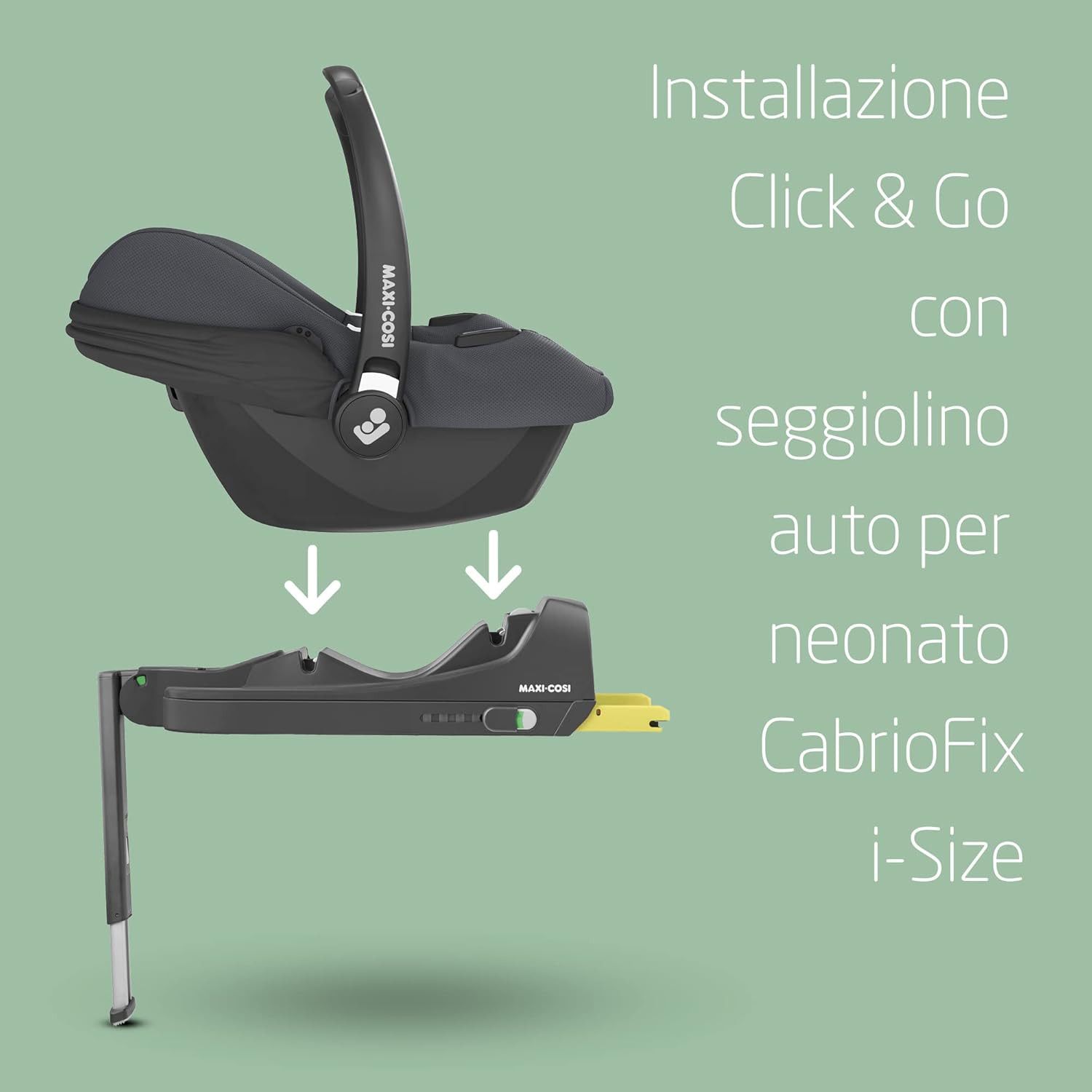 Thumbnail 2 de Base Maxi-Cosi CabrioFix i-Size: base ISOFIX per seggiolino neonati (40–75 cm)